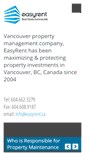 Mobile Screenshot of easyrent.ca